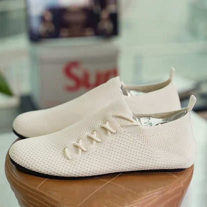 Men Breathable Mesh Loafers Anti-Slip Driving Shoes