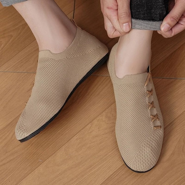 Men Breathable Mesh Loafers Anti-Slip Driving Shoes