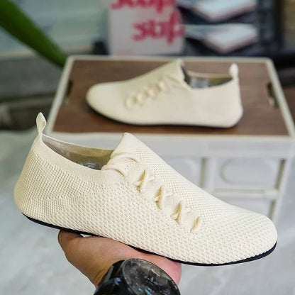 Men Breathable Mesh Loafers Anti-Slip Driving Shoes