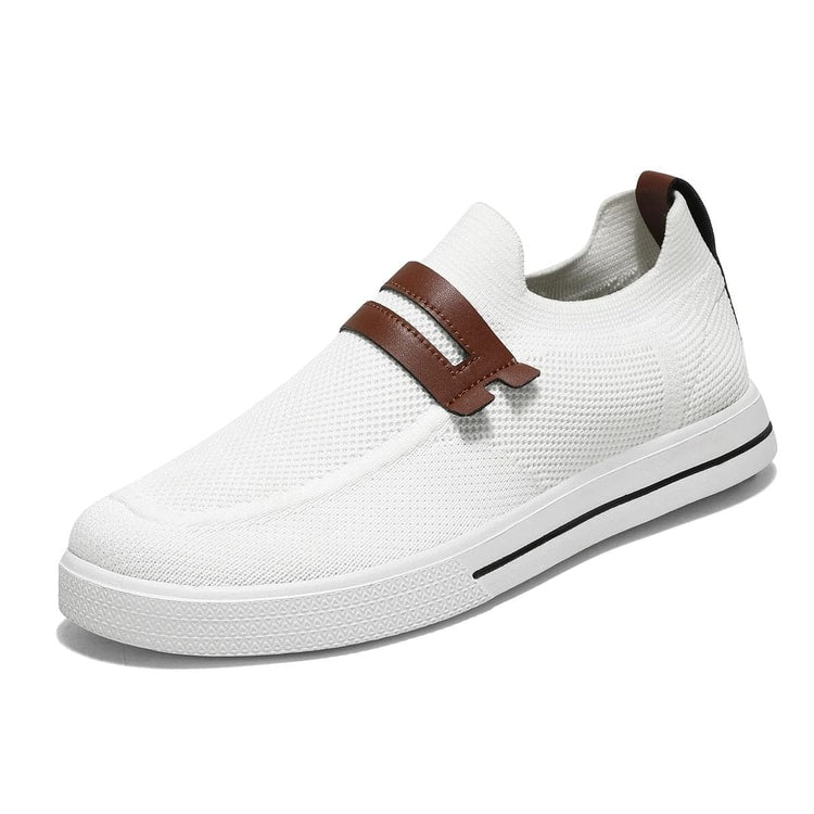 Men Mesh Breathable Walking Shoes Lightweight Outdoor Soft Sole Sneakers