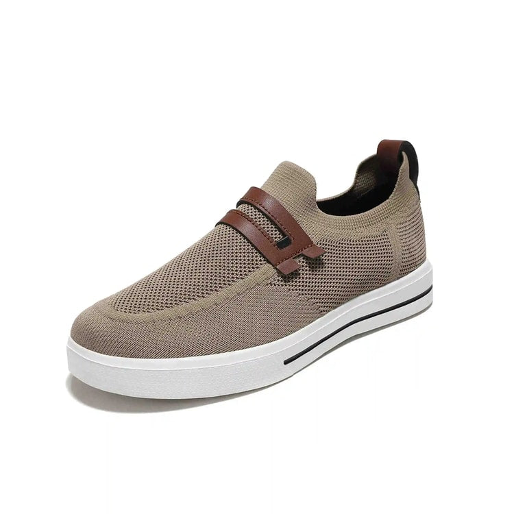 Men Mesh Breathable Walking Shoes Lightweight Outdoor Soft Sole Sneakers