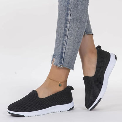 Women's Breathable Mesh Summer Sneakers – Lightweight Casual Shoes